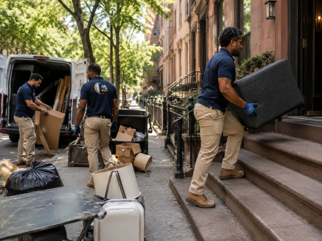 Organized removal and clearing service